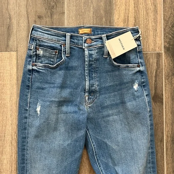 NWT MOTHER THE TRIPPER ANKLE FRAYPlay Like A Pirate Size 25 - Picture 4 of 9